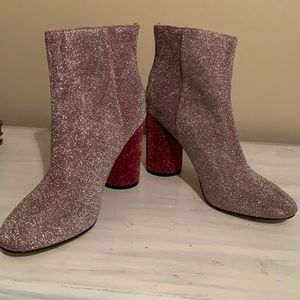 Katy Perry sparkle ankle boots